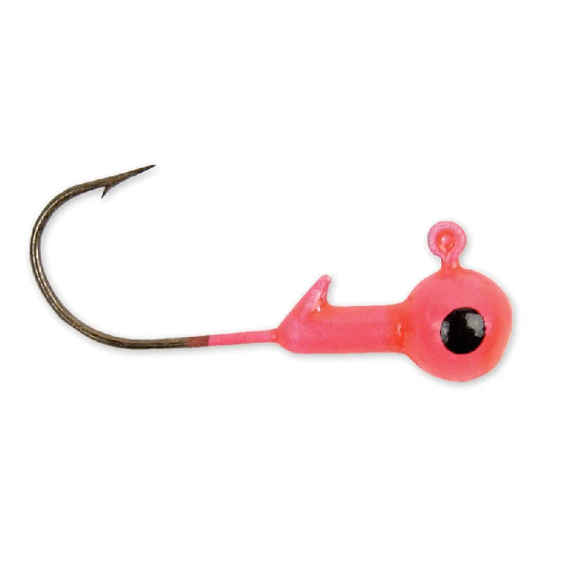 GOT-CHA Round Jig Head 1/16 Oz Pink Qty 10