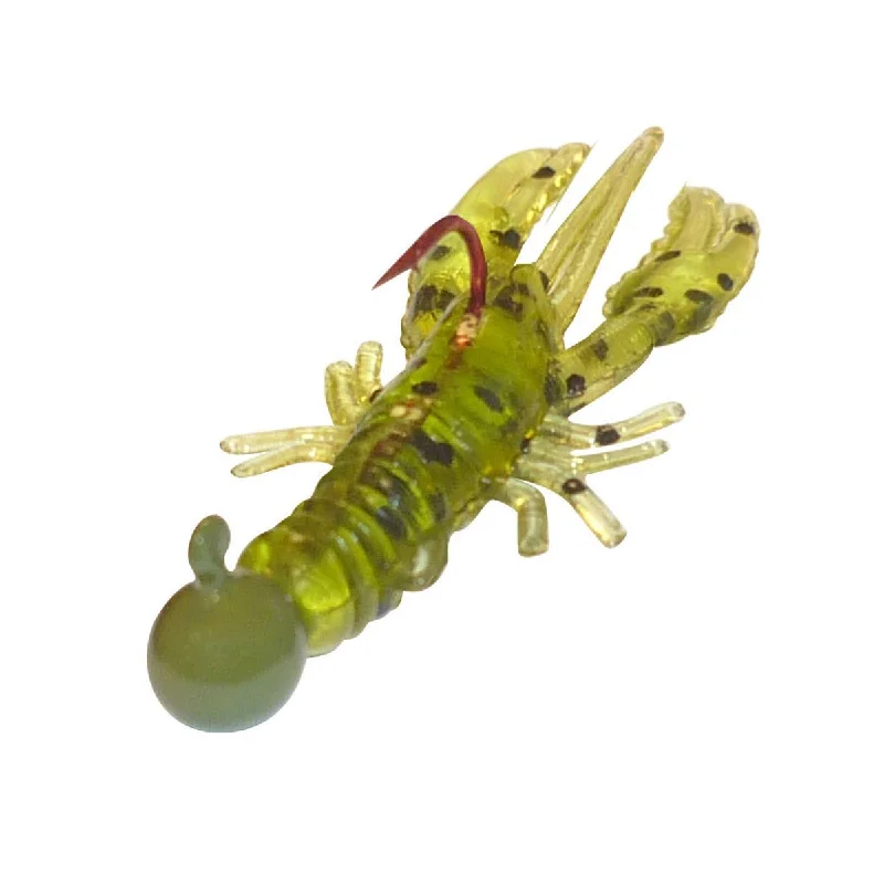 Northland Tackle Impulse Rigged Mini Crawfish 1.5" 1/16 Oz Qty 4