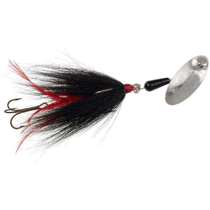 Panther Martin Big Eye Muskie Lure 1-1/4 Oz Size 22 Spinner Nickel Black Red