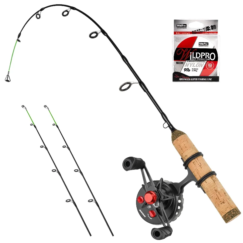 THKFISH Ice Fishing Rod and Reel Combo Set