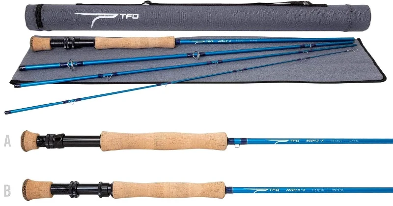 TFO Axiom 2-X Fly Rod w/case - New Series