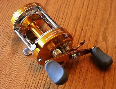 3BB Baitcast Reel CL60 Fishing Trolling Great for Catfish Muskie GOLD