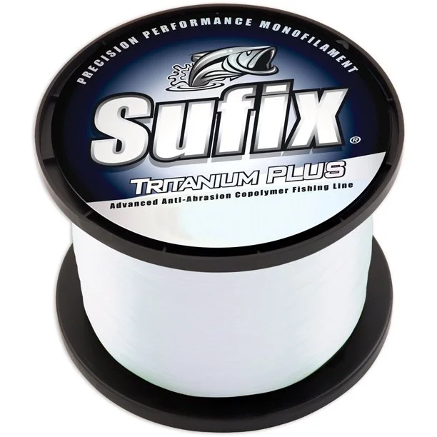 Sufix Tritanium Plus Monofilament Clear Fishing Line