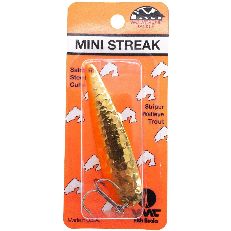 Wolverine Tackle Mini Streak Spoon 3-1/4" Dutch