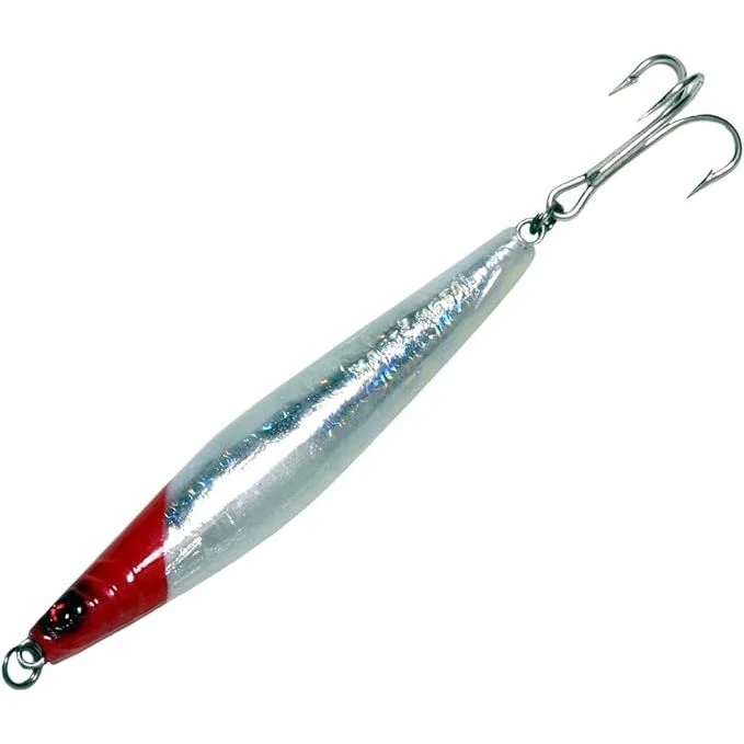 Magic Metals Lite7 Jig 2.5 oz 7" Red Head Holo