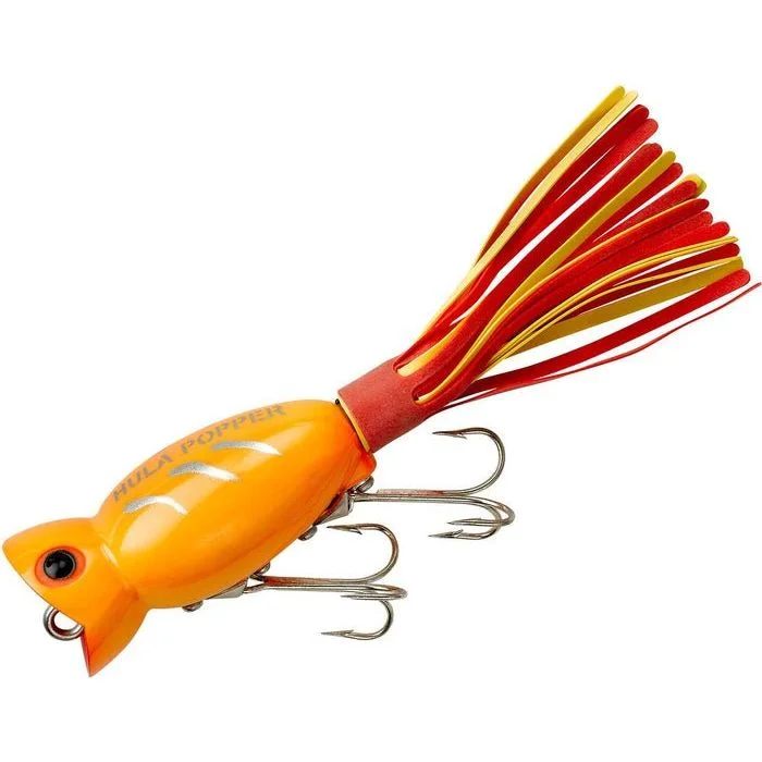 Arbogast Hula Popper 3/8 Oz 2" Yellow