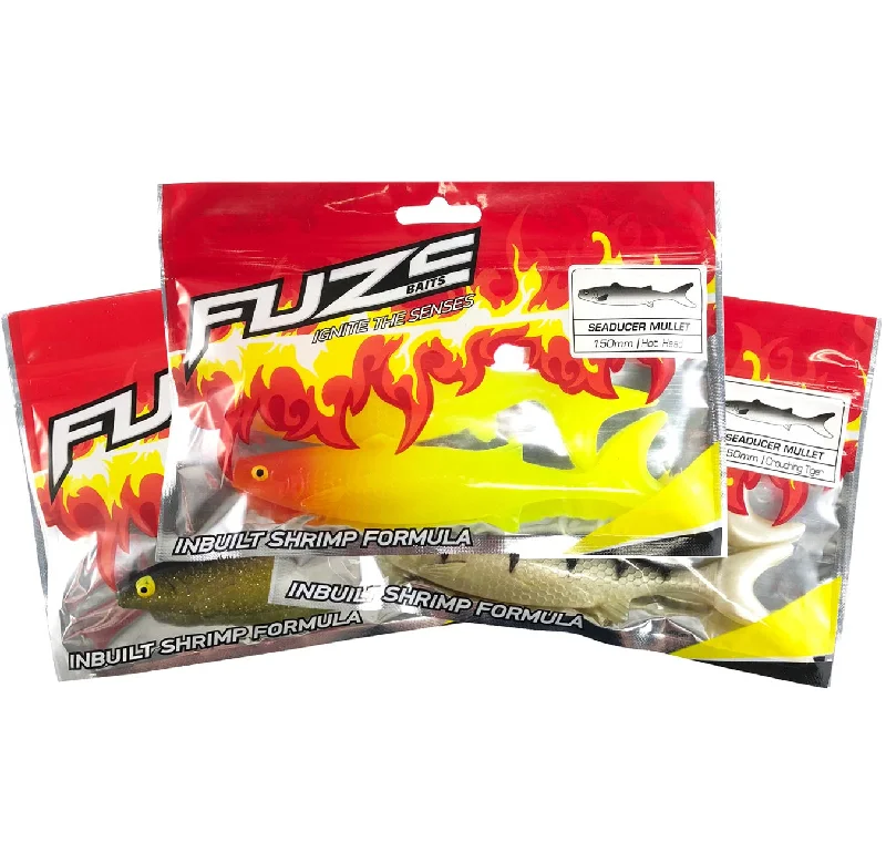 Fuze Barramundi Soft Plastics Pack