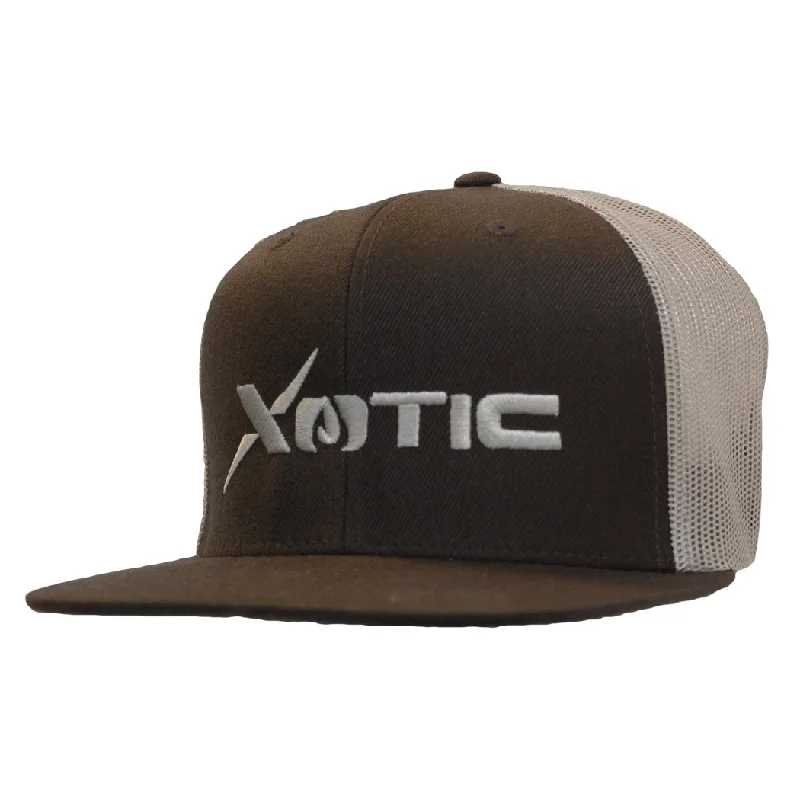 Brown/Khaki White Logo