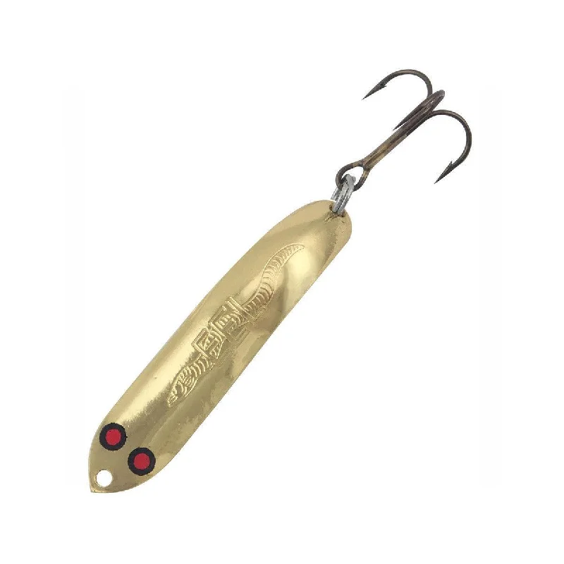 Thomas Eel Wiggler Spoon, 1" 1/8 oz, Gold