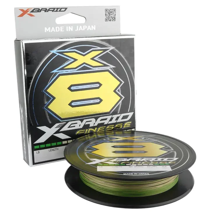 Daiwa XBraid X8 Finesse Braided Fishing Line (165 yd)