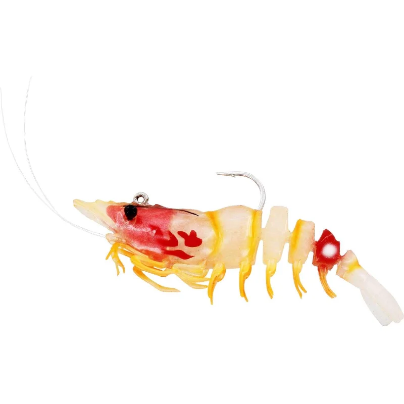 Westin Salty the Shrimp Hard Lure 11/16 Oz  3-1/8" Hot Shrimp