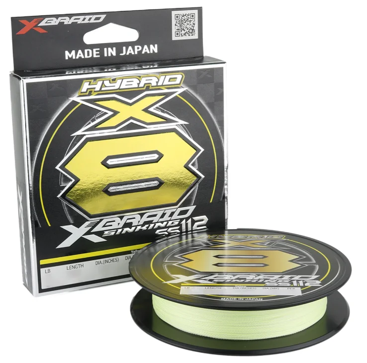 Daiwa XBraid SS112 Sinking Braided Fishing Line (165 yd)