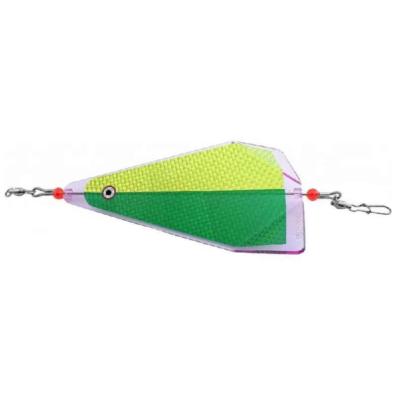 Delta Tackle D-88858 Inline Flasher 8" UV 50/50 Green/Chartreuse