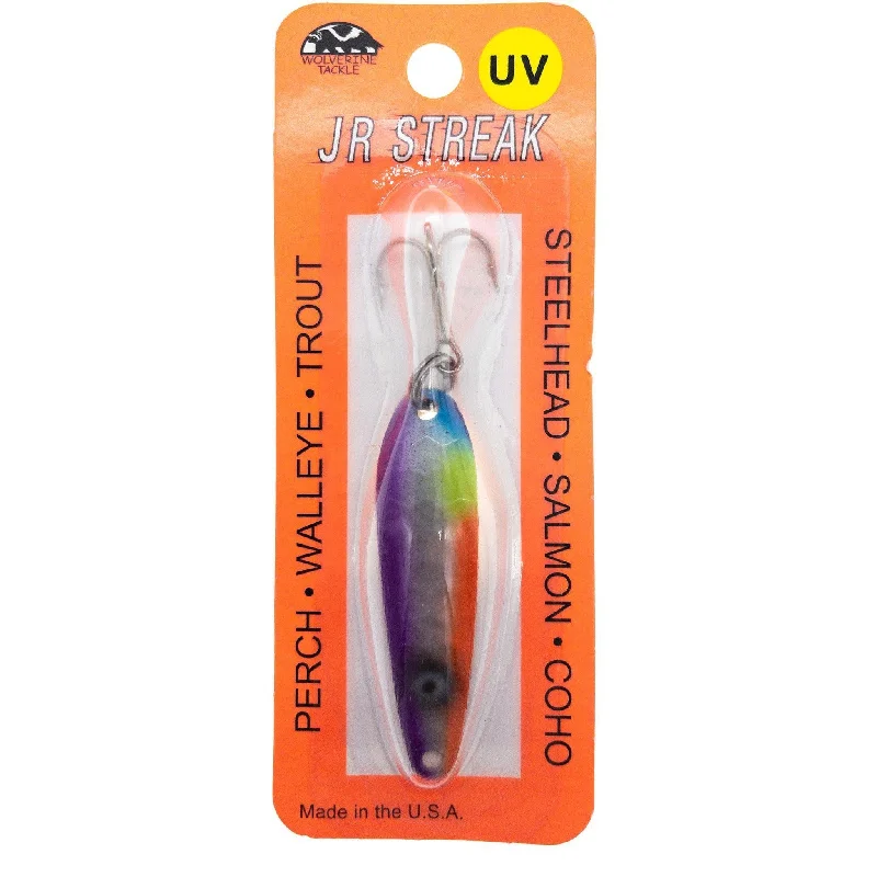 Wolverine Tackle JR Streak Trolling Spoon UV 2-3/8" 3/8 oz.