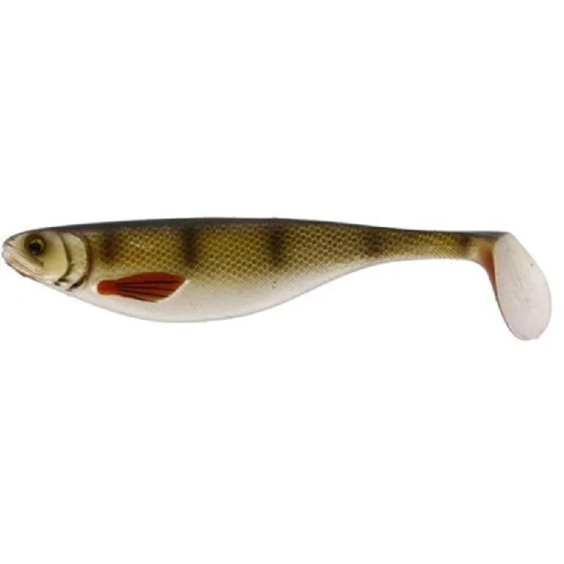 Westin ShadTeez Paddle Tail Swimbait 4" 3/16 Oz Crystal Perch Qty 3