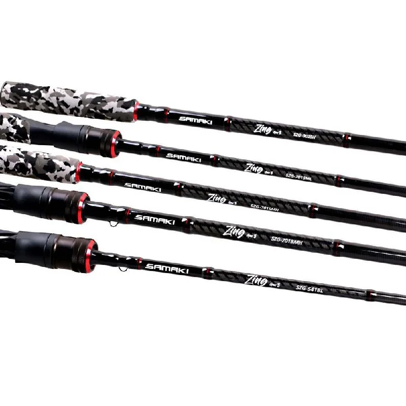 Samaki 2021 Zing G3 Travel Graphite Rods