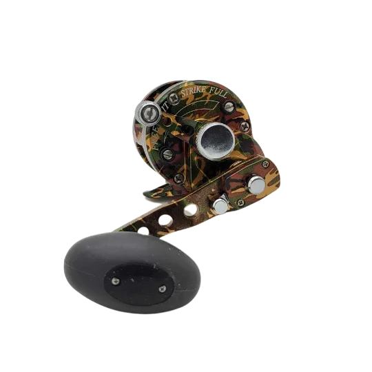 Avet SXJ 6/4 Lever Drag Casting Reel, Green Camo