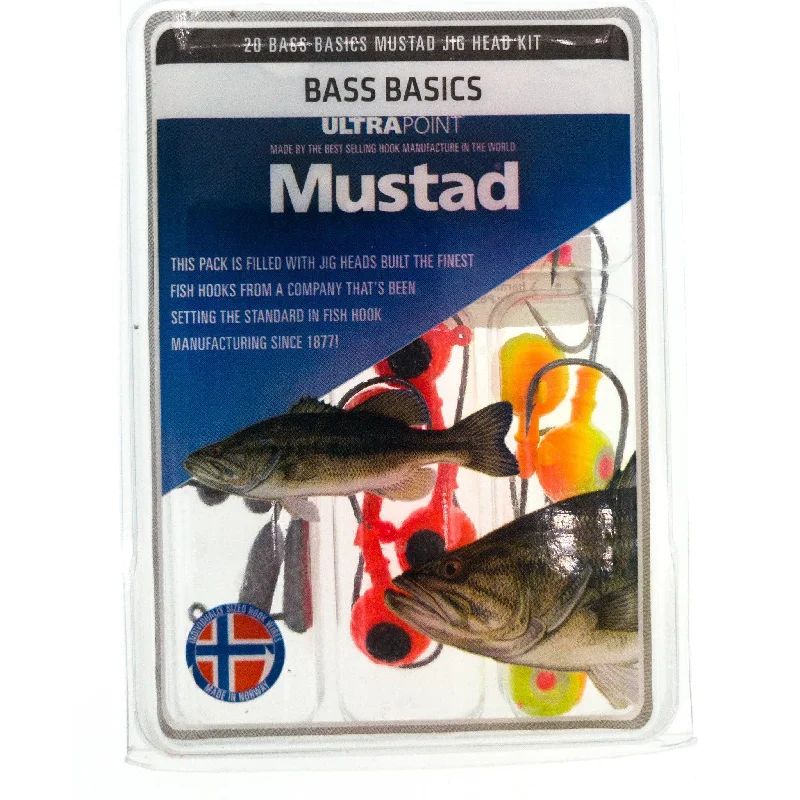 Mustad Basic Bass Jig Kit 20 Pack