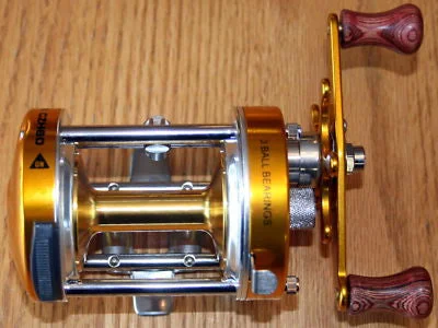 NEW 3BB CZH60 Baitcast Fishing Reel Trolling Gold