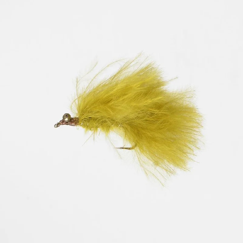 Superfly FLY1170-10P-US Nymph Damselfly Olive Bead Eye 2/pk