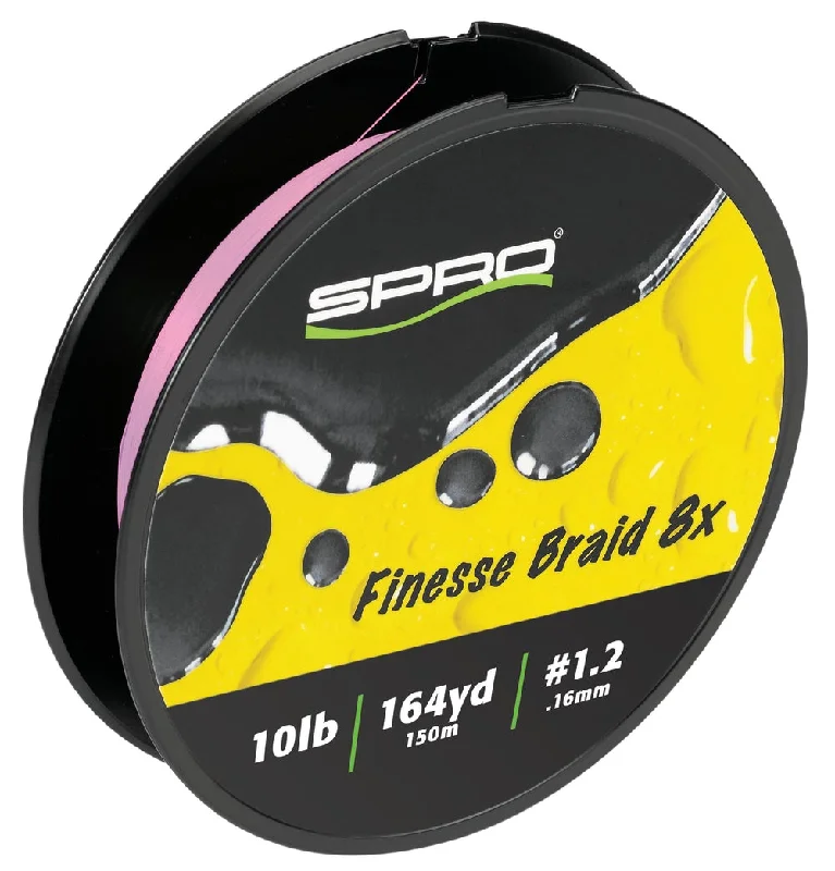 SPRO Finesse Braid 8x Flash Pink 164 Yards