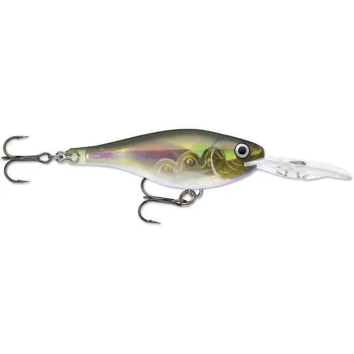 Rapala Glass Shad Rap 2" 5/16 Oz Olive Ghost