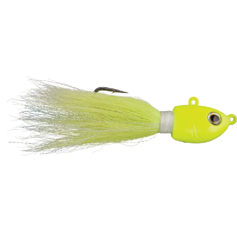 Berkley Fusion19 Bucktail Jig 1/8 Oz Chartreuse Qty 1