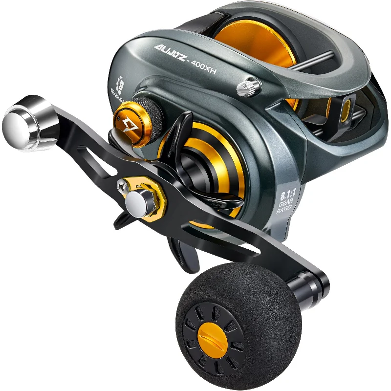 Piscifun® Alijoz 400 Saltwater Baitcasting Reel With Bait Clicker