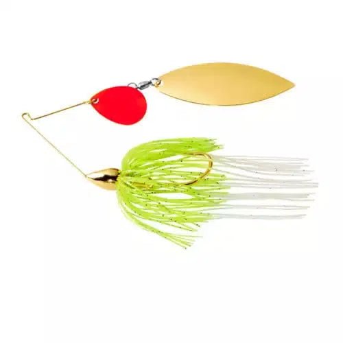 War Eagle Colorado/Willow Spinnerbait 3/8 Oz White/Chartreuse