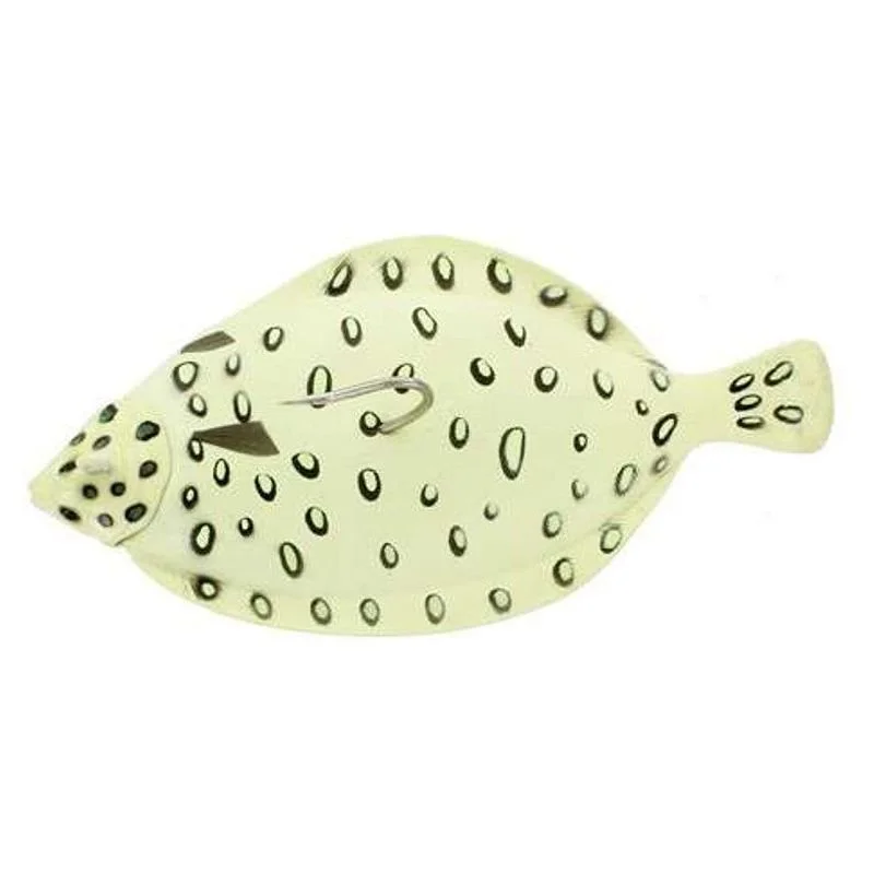 Westin Flat Matt Halibut/Flounder Jig 14-1/8 Oz 9-5/8" Glowing Plaice Qty 2