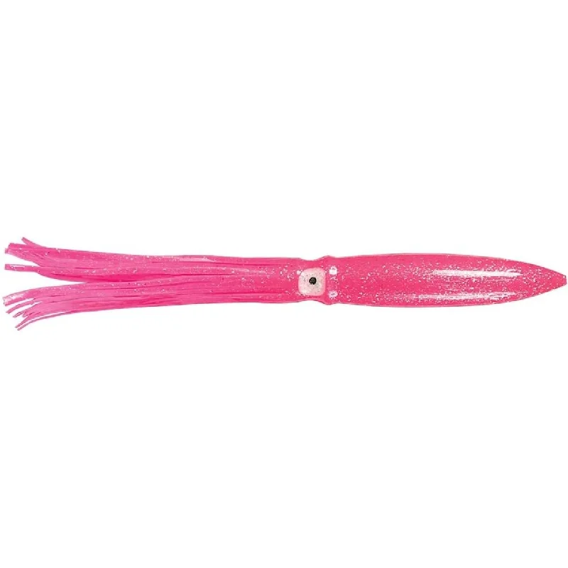 Sea Striker Bulbhead Squid Skirt 9" Pink Qty 3