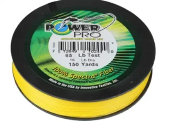 Power Pro Spectra Braided Line Yellow (100 YD)