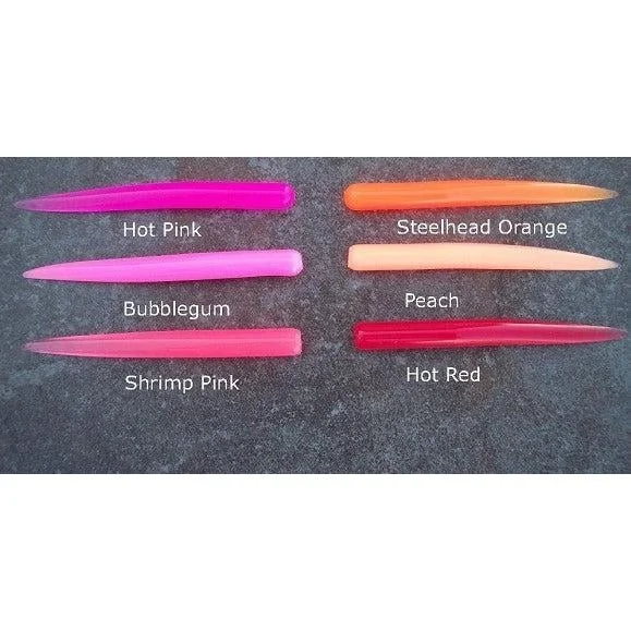 XFactor Steelhead Slayer Worm 4" Shrimp Pink Qty 10