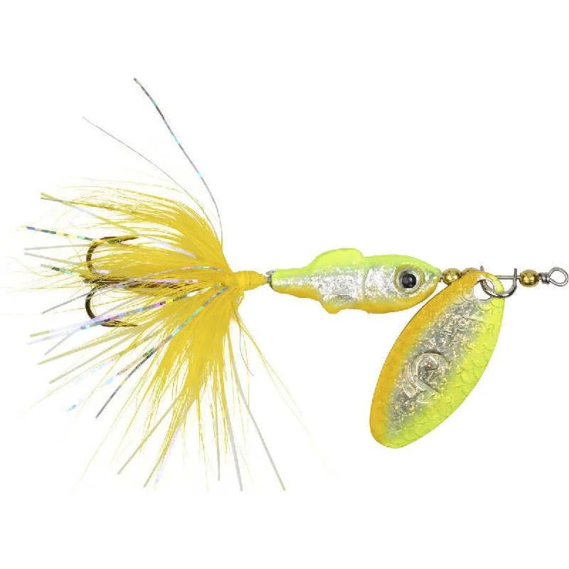 Worden's Rooster Tail Minnow 1/16 oz. Chartreuse Shinner