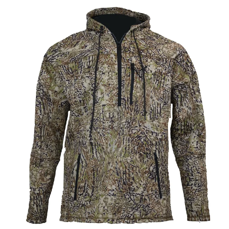 Hooded 1/2 zip Hunting Pullover