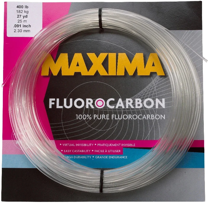 Maxima Fluorocarbon Leader Coil 27 Yards