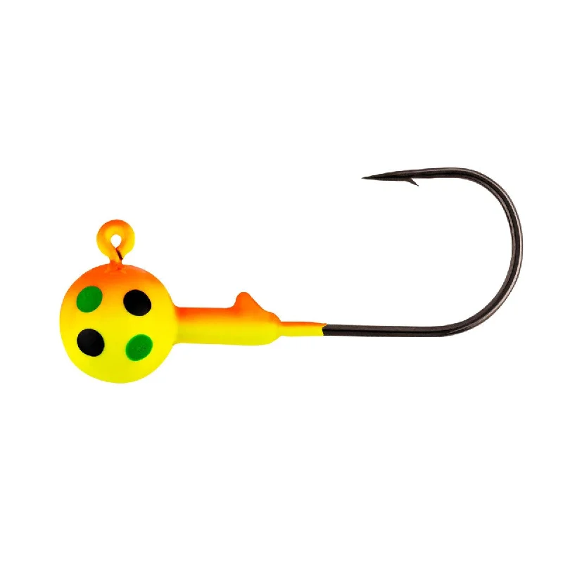 Northland Tackle Gum-Ball Super-Glo Jigs 1/4 Oz Qty 6 Sneeze